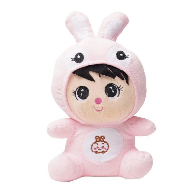 Boy Doll with Bunny Cap