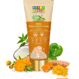 Herby Angel Baby Diaper Rash Cream | Organic Cream for Nappy Rash for Newborns 50g