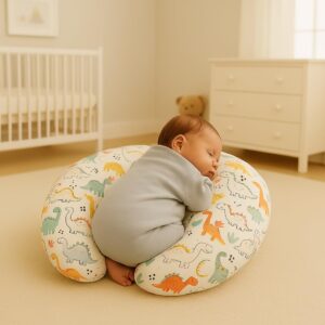 Feeding Pillow for New Born Baby | Detachable Cover Breast Feeding