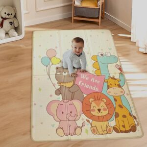 StarAndDaisy Play Mat for Babies, Toddlers & Infants | Double Sided, Water Proof